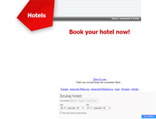 Tablet Screenshot of hotels.nauczanie.pl