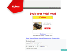 Tablet Screenshot of hotelsinpoland.nauczanie.pl